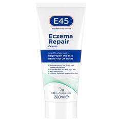 E45 Eczema Repair Cream for very dry itchy skin 200ml