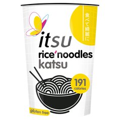 itsu katsu rice noodles cup 63g