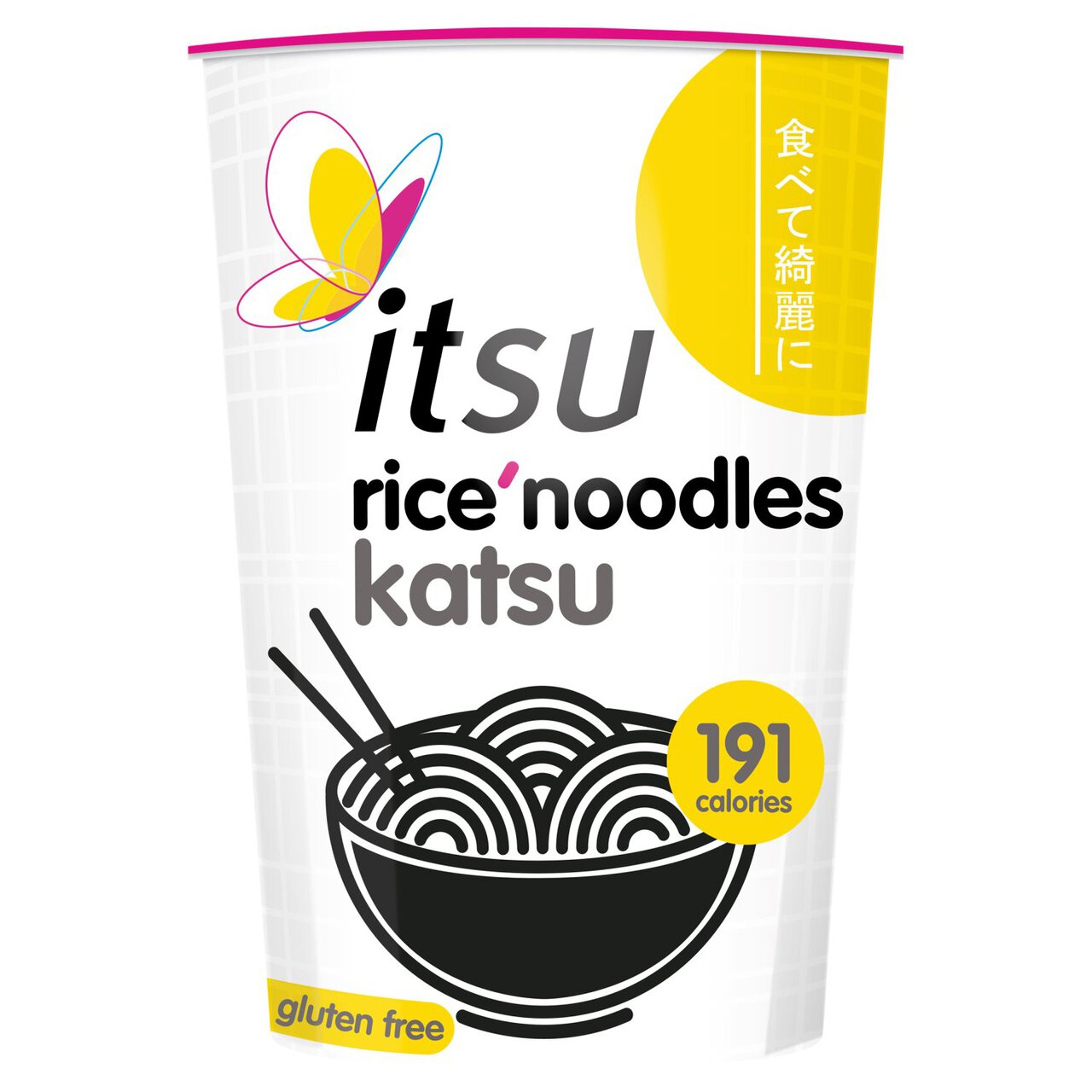 itsu katsu rice noodles cup 63g