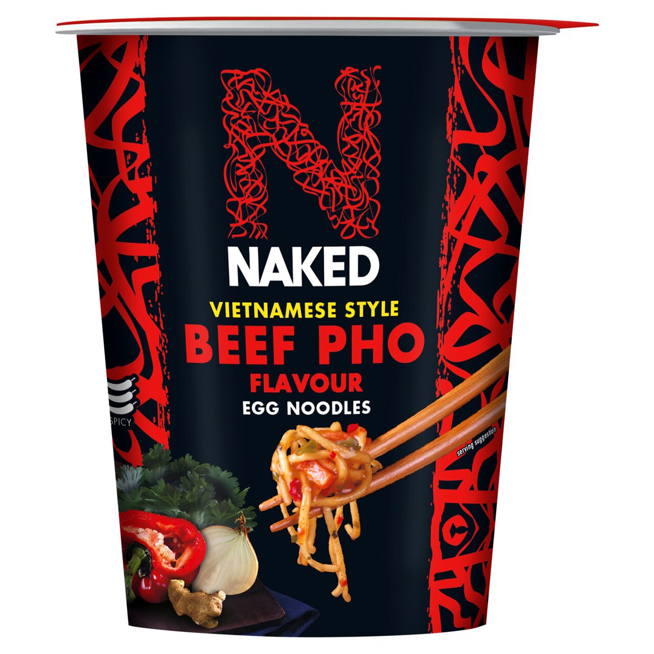 Naked Noodle Beef Pho 78g