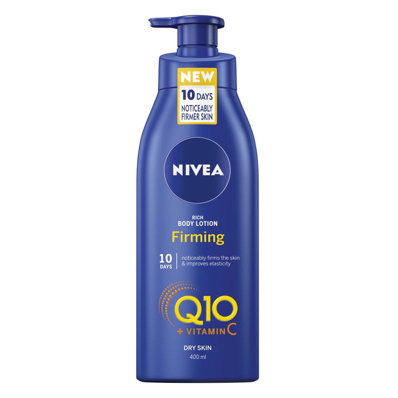 NIVEA Q10 + Vitamin C Firming Body Lotion for Dry Skin 400ml