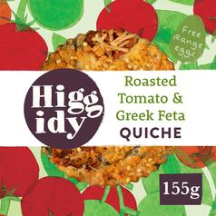 Higgidy Spinach & Tomato Quiche 155g