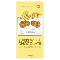 Menier White Chocolate 100g