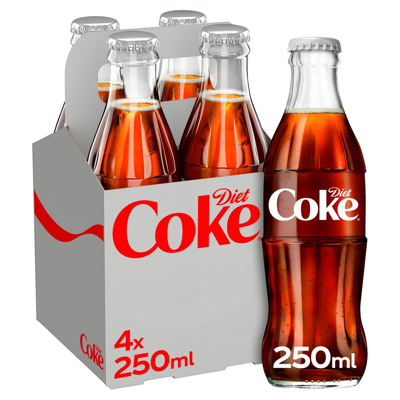 Diet Coke 4 x 250ml