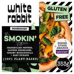 White Rabbit Pizza The Smokin' Vegan Gluten Free Pizza 353g