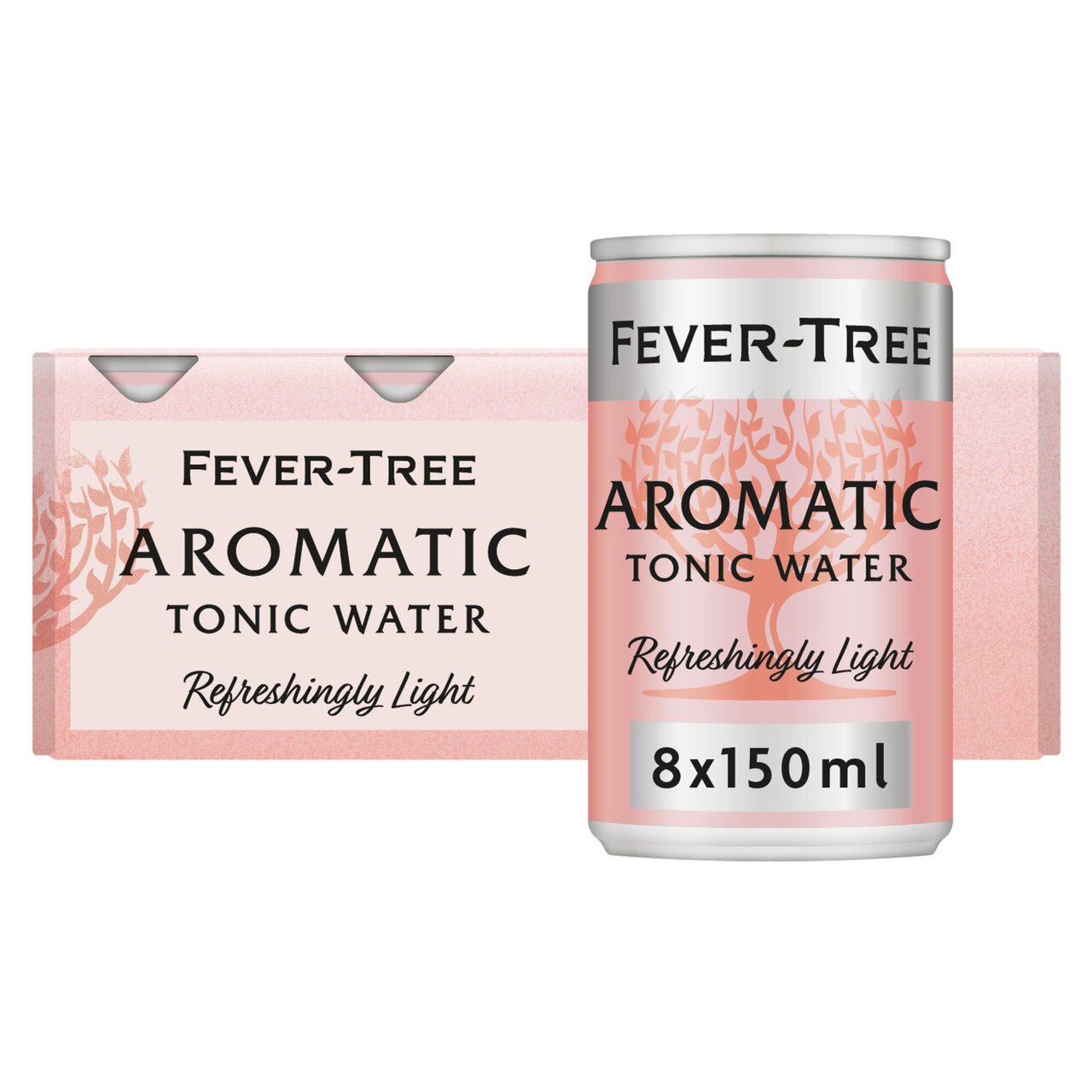 Fever-Tree Light Aromatic Tonic Water Cans 8 x 150ml