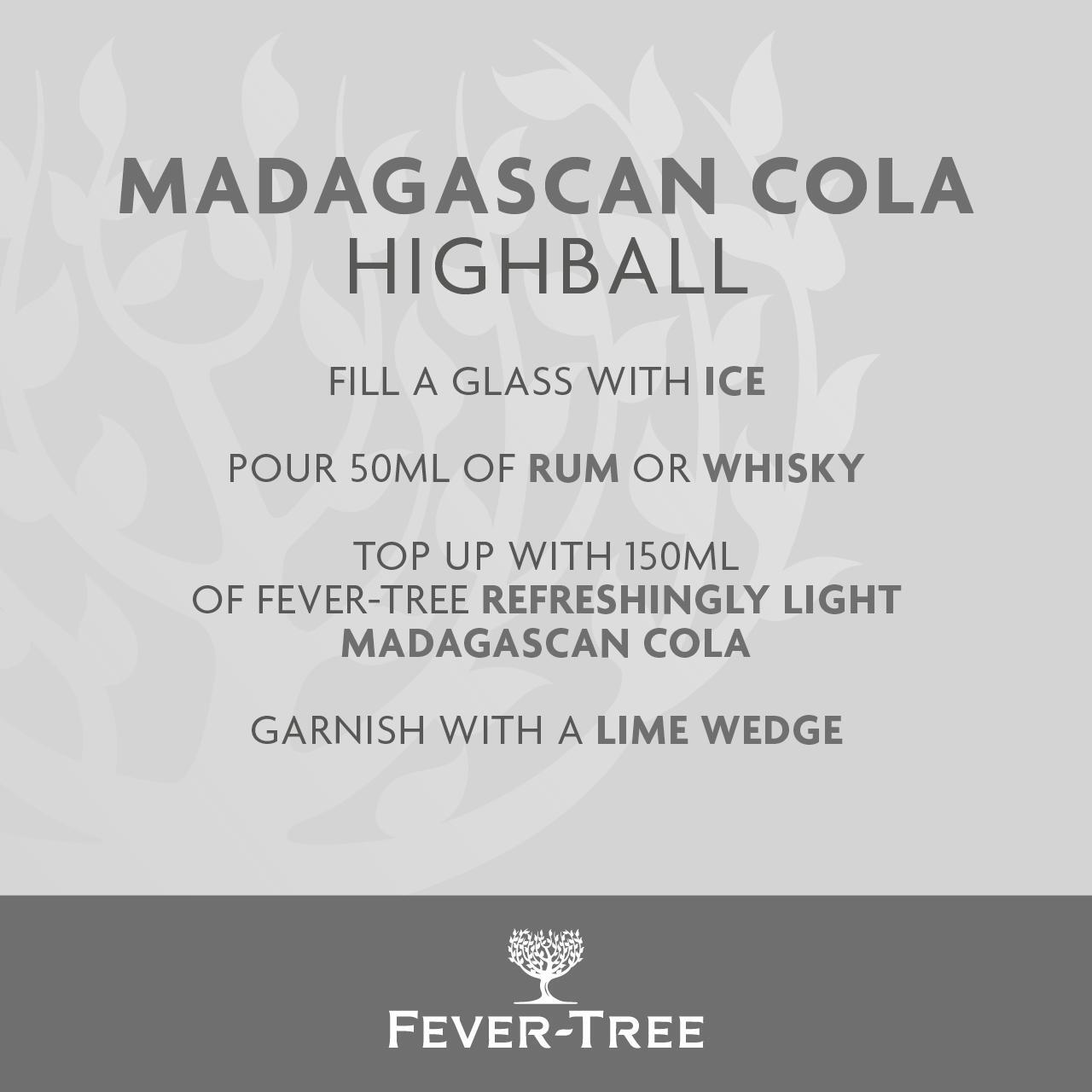 Fever-Tree Refreshingly Light Madagascan Cola 500ml