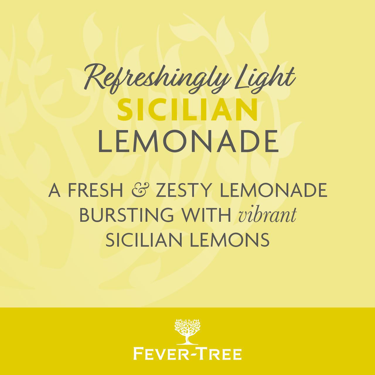 Fever-Tree Refreshingly Light Sicilian Lemonade 500ml