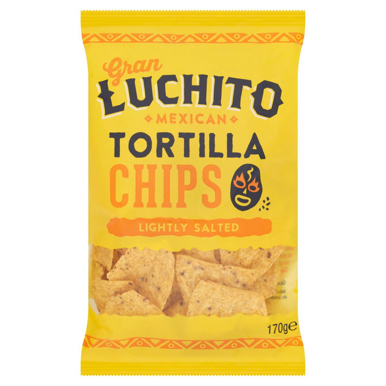 Gran Luchito Lightly Salted Gluten Free Tortilla Chips 170g