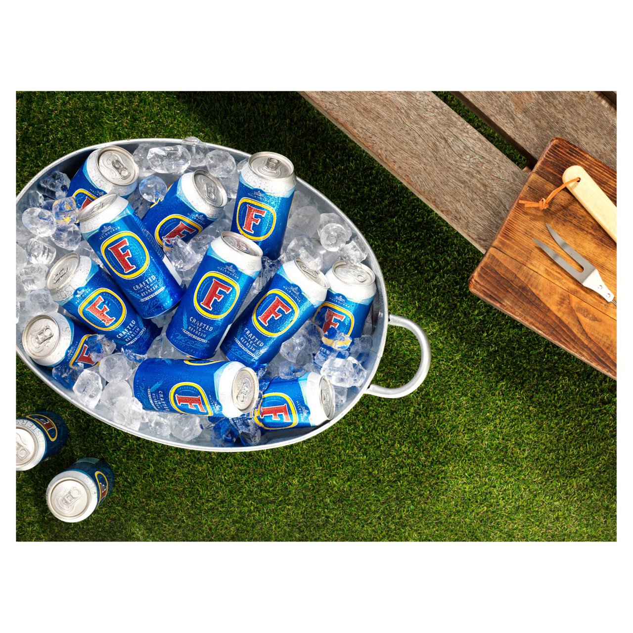 Foster's Lager Beer Cans 4 x 568ml