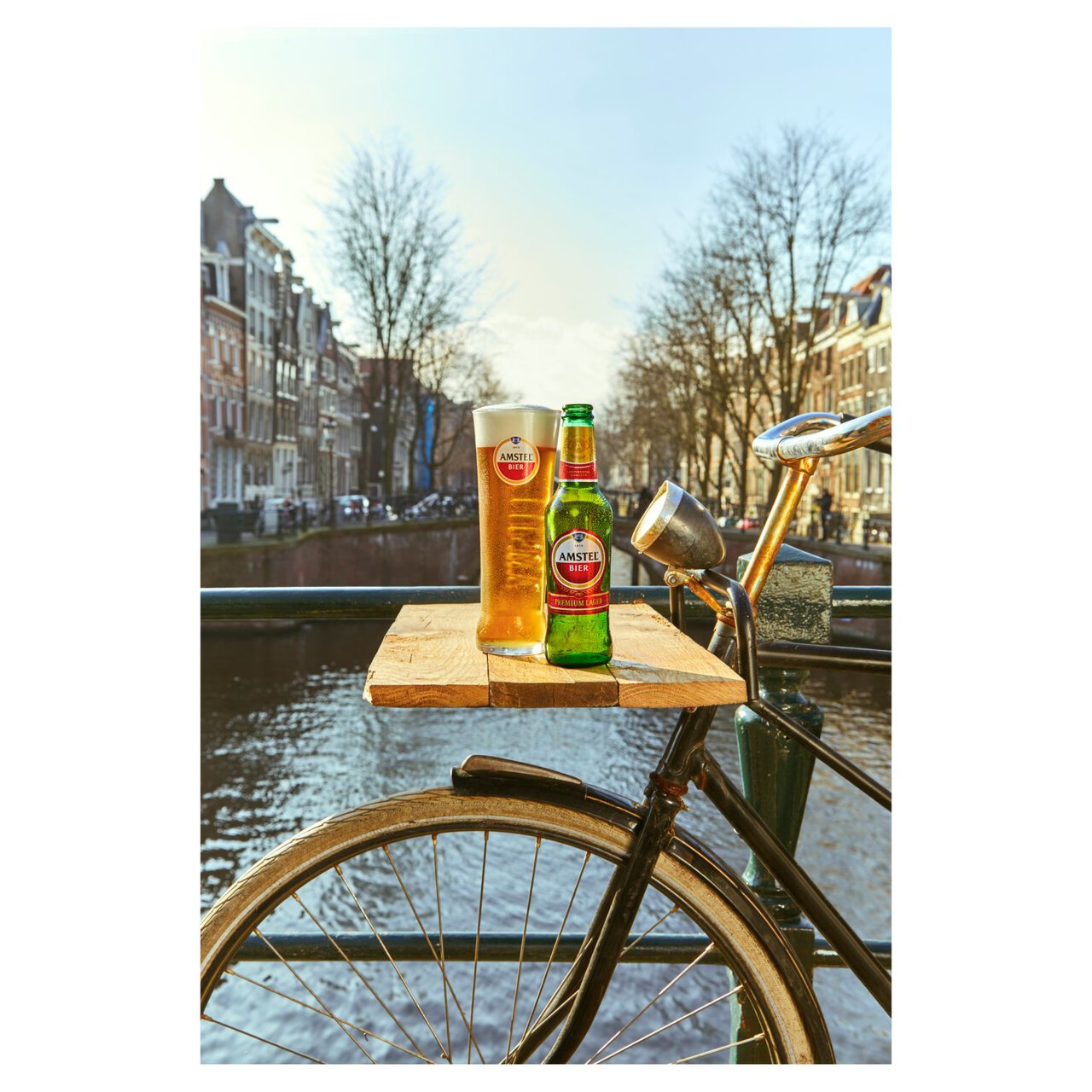 Amstel Lager Beer Bottles 4 x 300ml