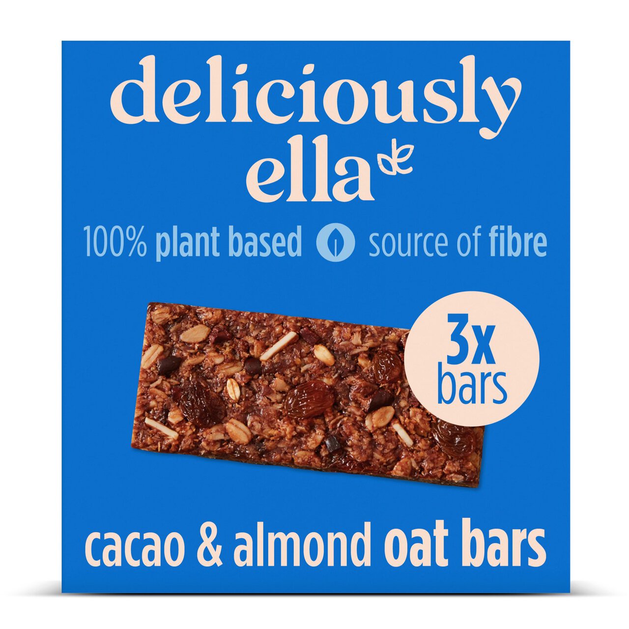 Deliciously Ella Cacao & Almond Oat Bar Multipack 3 x 50g