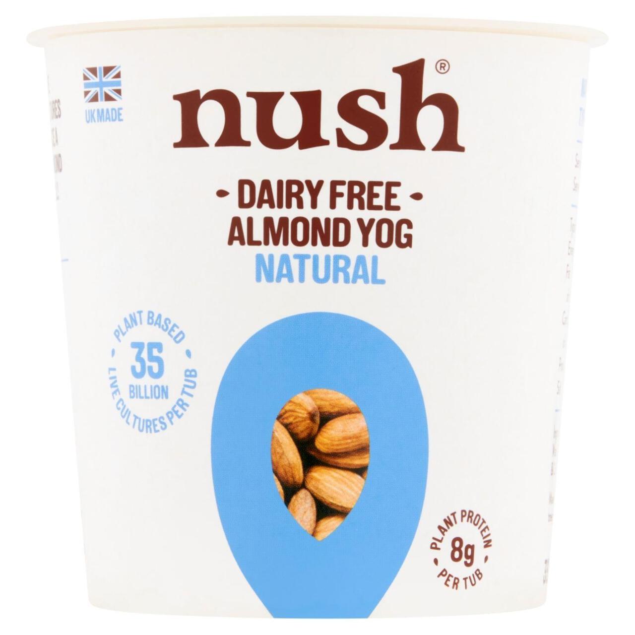 Nush Natural Almond Yoghurt 350g