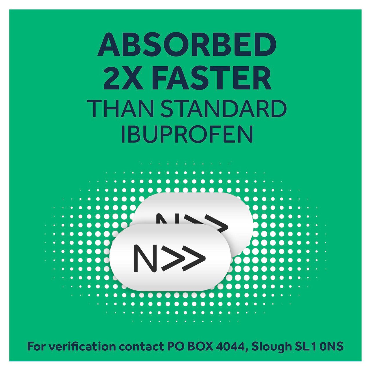Nurofen Express 256mg Pain Relief Caplets Ibuprofen 16 per pack