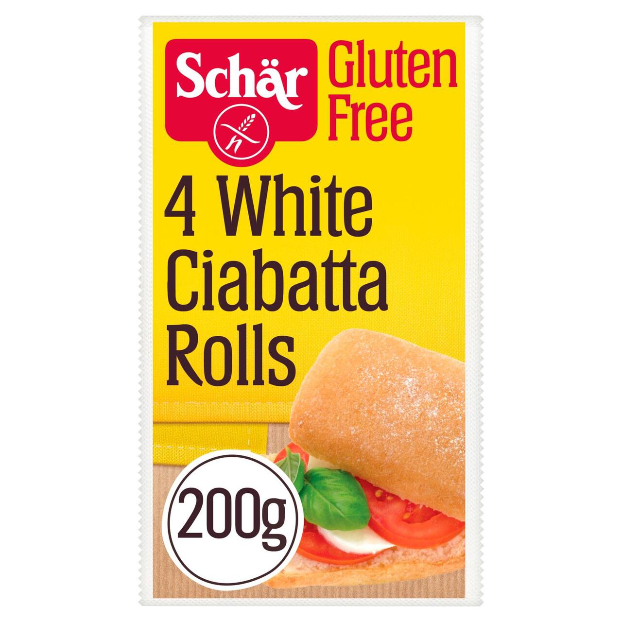 Schar Free From Ciabatta Rolls 4 per pack