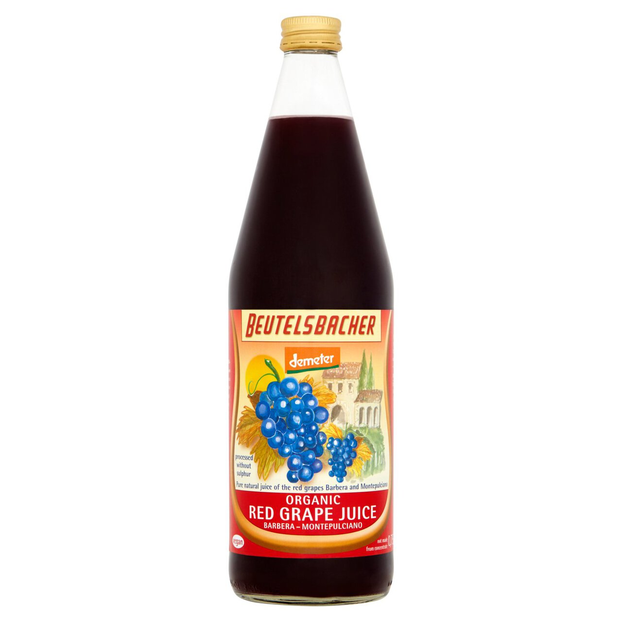 Beutelsbacher Demeter Organic Red Grape Juice 750ml