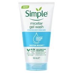 Simple Water Boost Micellar Gel Wash Sensitive Skin 150ml