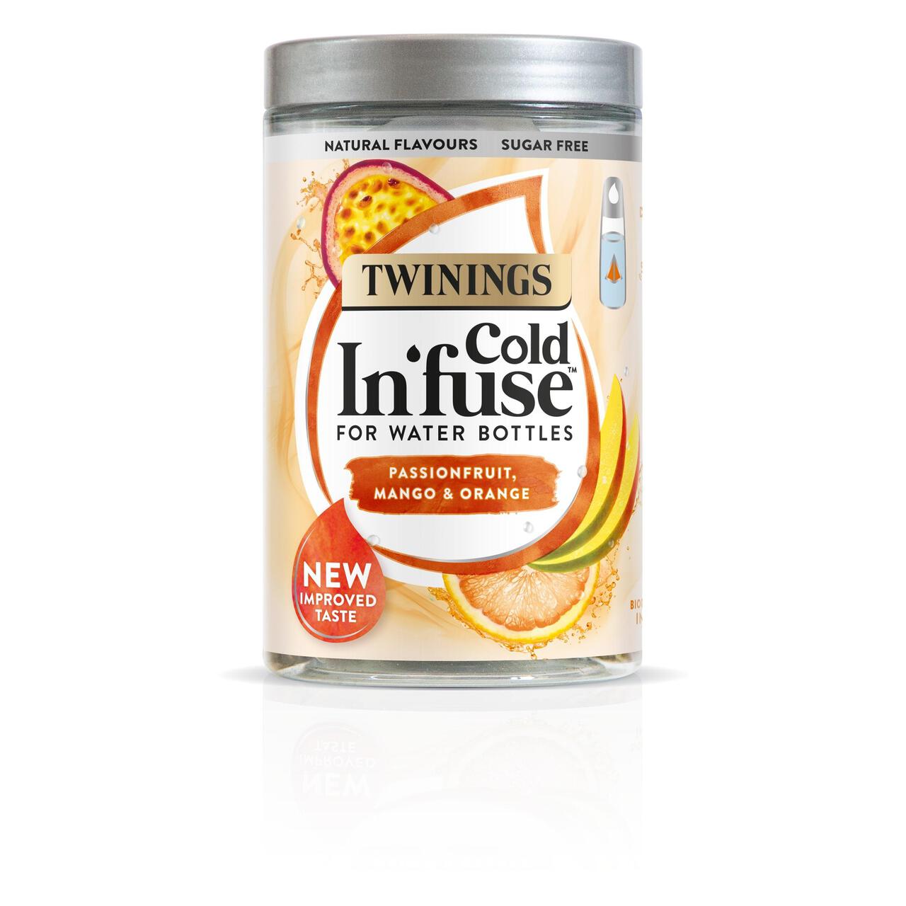 Twinings Cold In'fuse Passionfruit, Mango & Orange Infusers 12 per pack