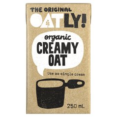 Oatly Healthy Organic Oat Cream Alternative 250ml
