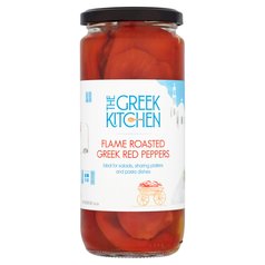 The Greek Kitchen Flame Roasted Red Peppers 450g
