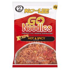 Ko-Lee Go Instant Noodles Xtreme Hot & Spicy Flavour 85g