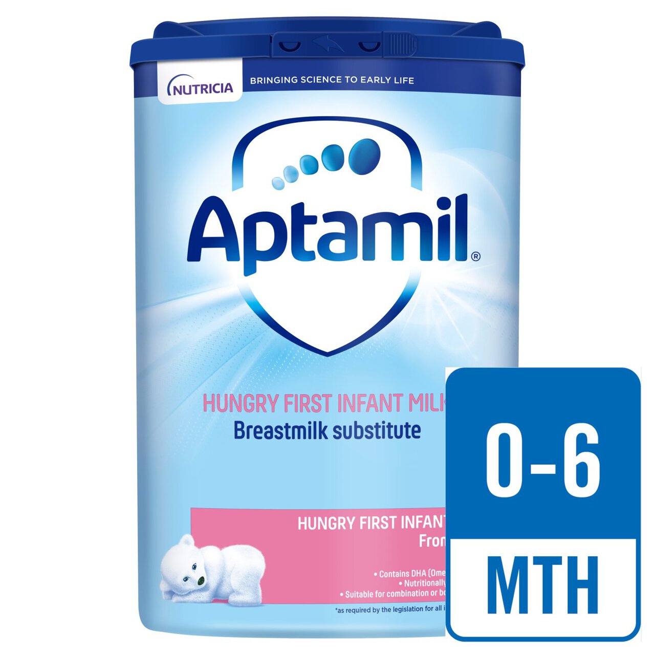 Aptamil Hungry First Infant Milk Powder, From Birth 800g