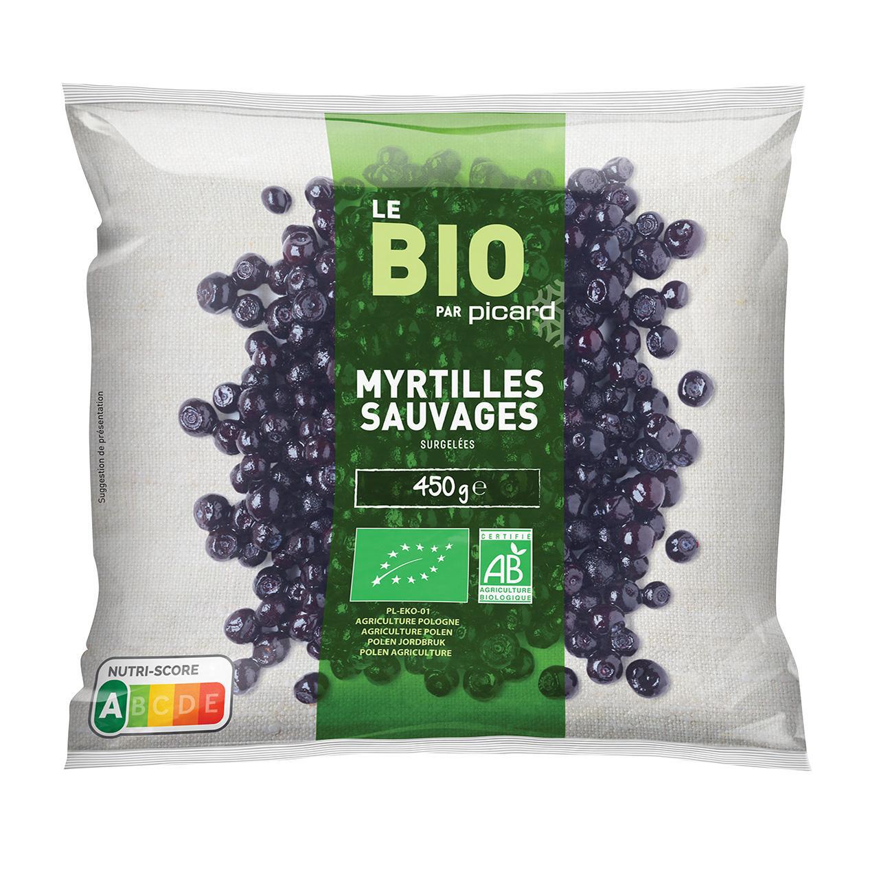 Picard Organic Wild Blueberries 450g