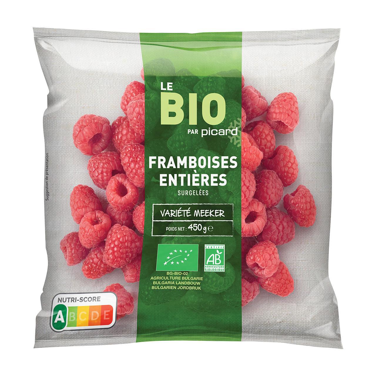 Picard Organic Raspberries 450g