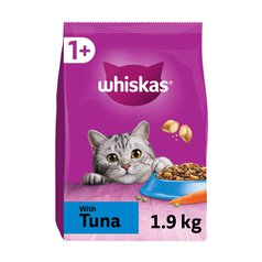 Whiskas 1+ Adult Dry Cat Food with Tuna 1.9kg