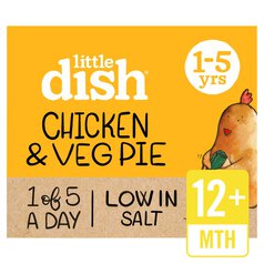 Little Dish British Chicken & Veg Pie Kids Meal 200g