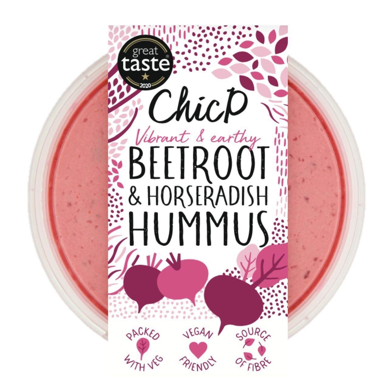 ChicP Beetroot & Horseradish Houmous 150g