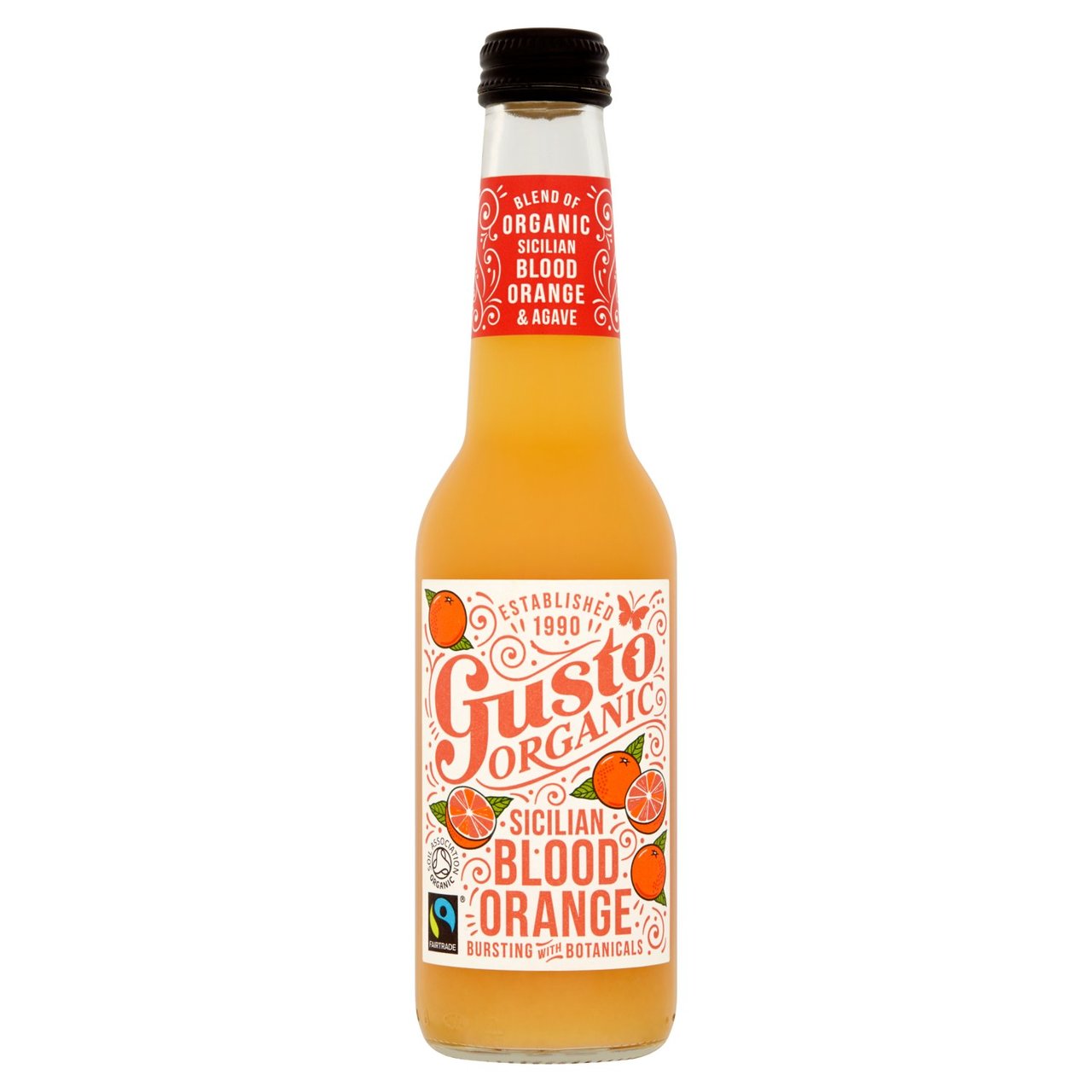 Gusto Organic Fairtrade Sicilian Blood Orange 275ml
