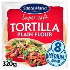 Santa Maria Plain Flour Tortilla 8 per pack