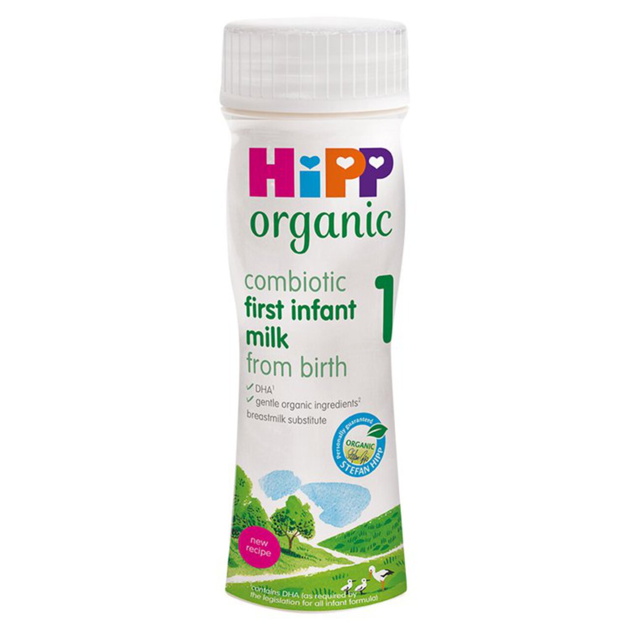 HiPP Organic 1 First Infant Baby Milk Liquid Formula From Birth 200ml