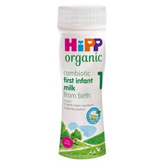 HiPP Organic 1 First Infant Milk Ready to Feed, From Birth 200ml