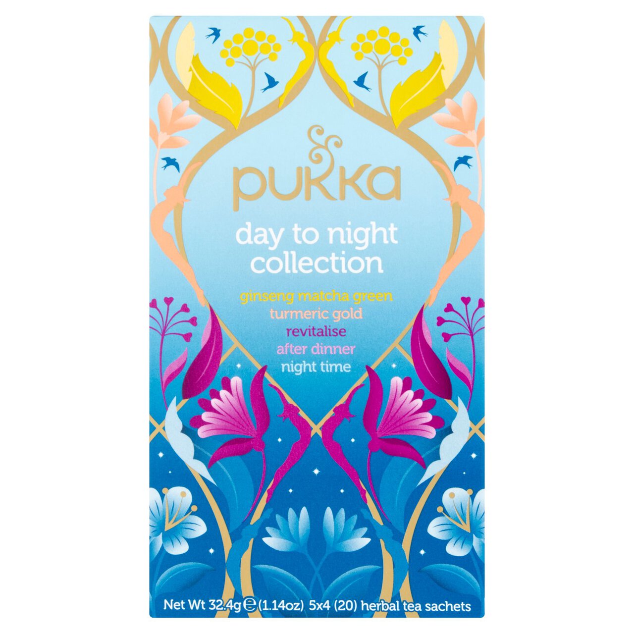 Pukka Tea Day to Night Collection 20 per pack