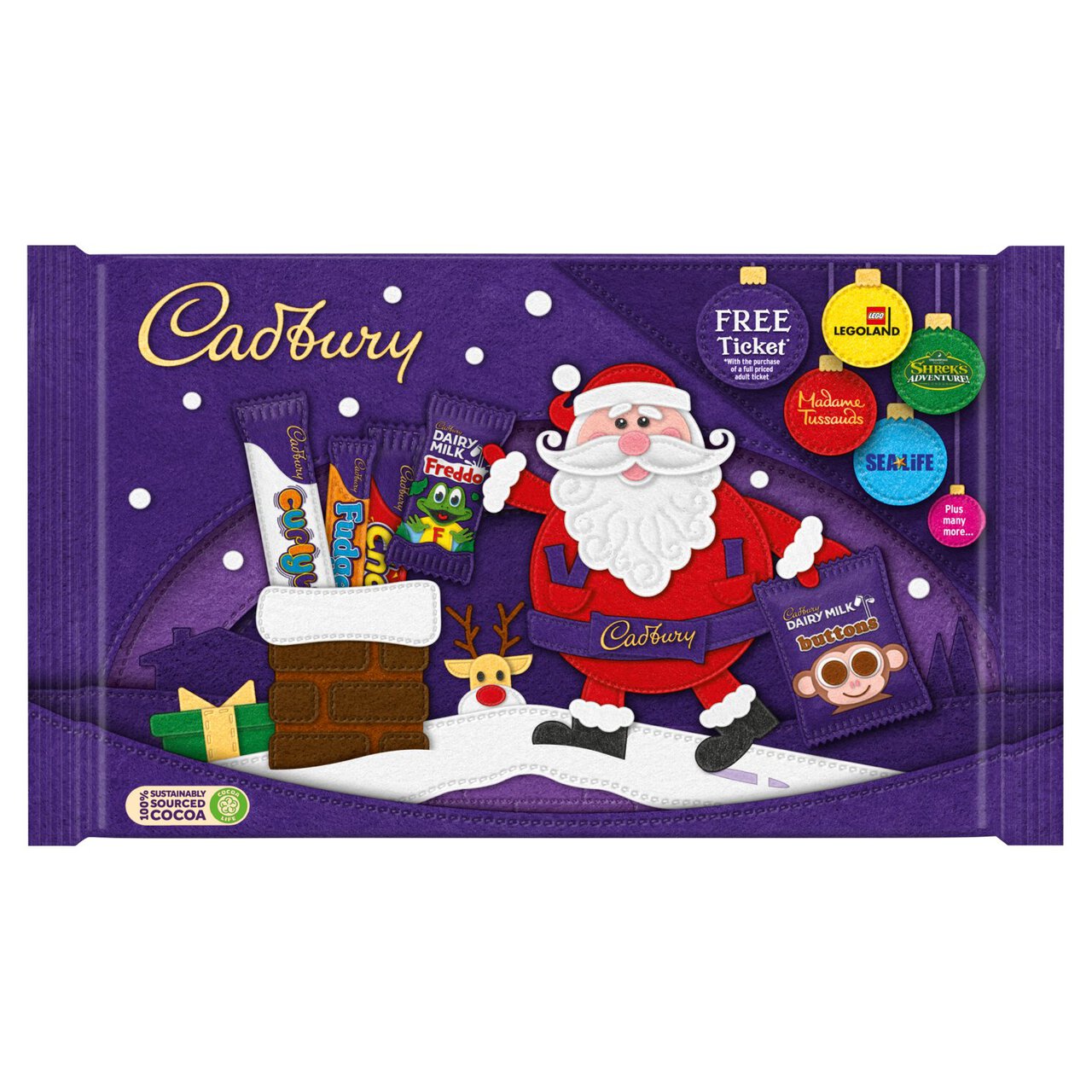 Cadbury Christmas Small Selection Box 95g