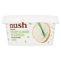 Nush Chive Almond Cream Cheese Style Spread 150g