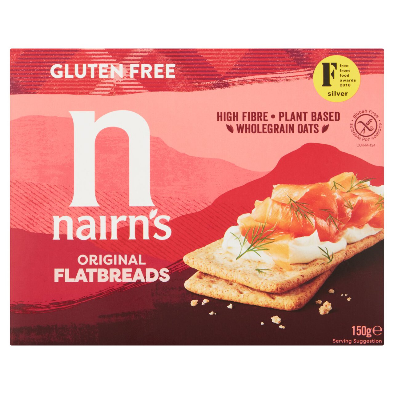 Nairns Gluten Free Flatbreads Original 150g