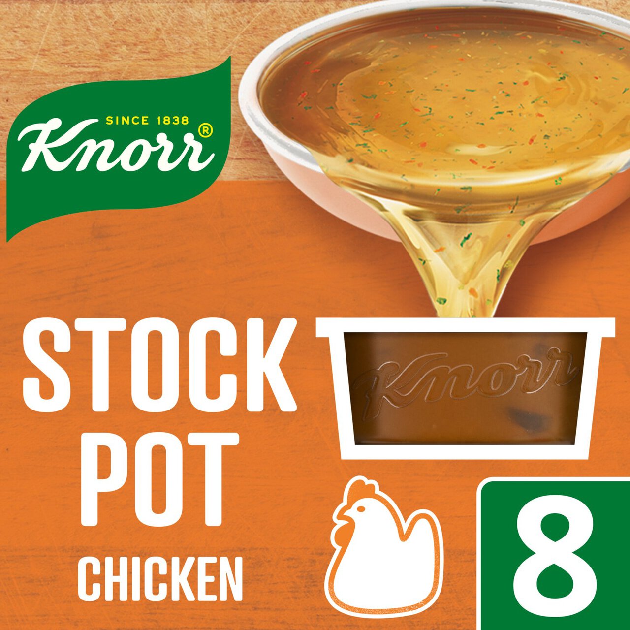 Knorr Chicken Stock Pot 8 x 28g