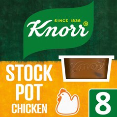 Knorr 8 Chicken Stock Pot 8 x 28g