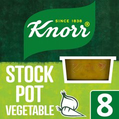 Knorr 8 Vegetable Stock Pot 8 x 28g