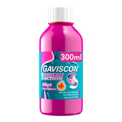 Gaviscon Double Action Heartburn & Indigestion Liquid Mint Flavour 300ml