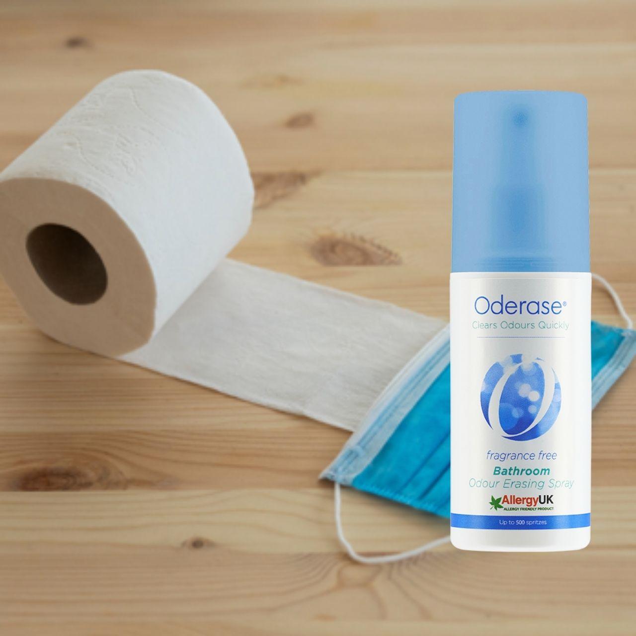 Oderase Bathroom Odour Eraser Fragrance Free 100ml