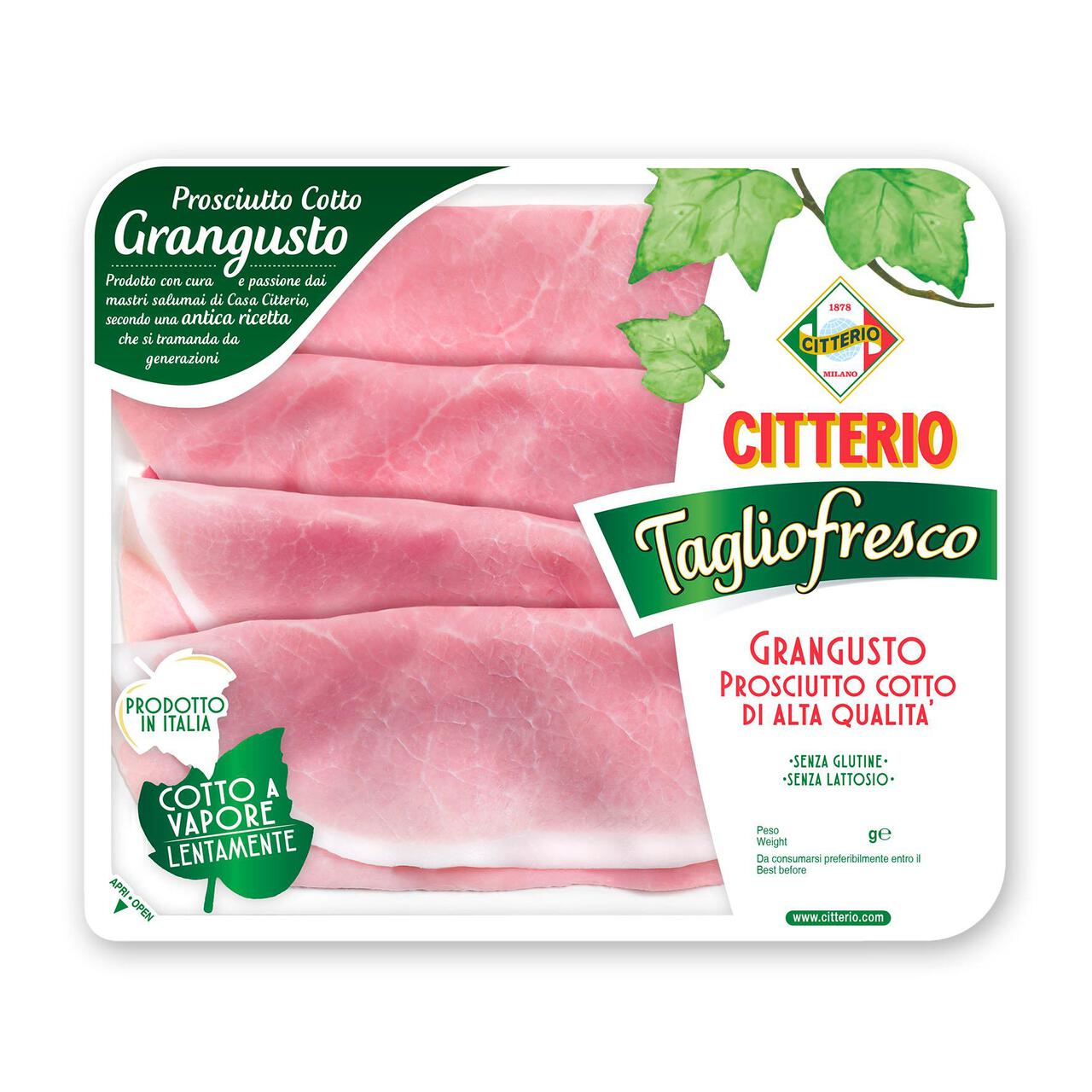 Citterio Grangusto Prosciutto Cotto 110g | Zoom