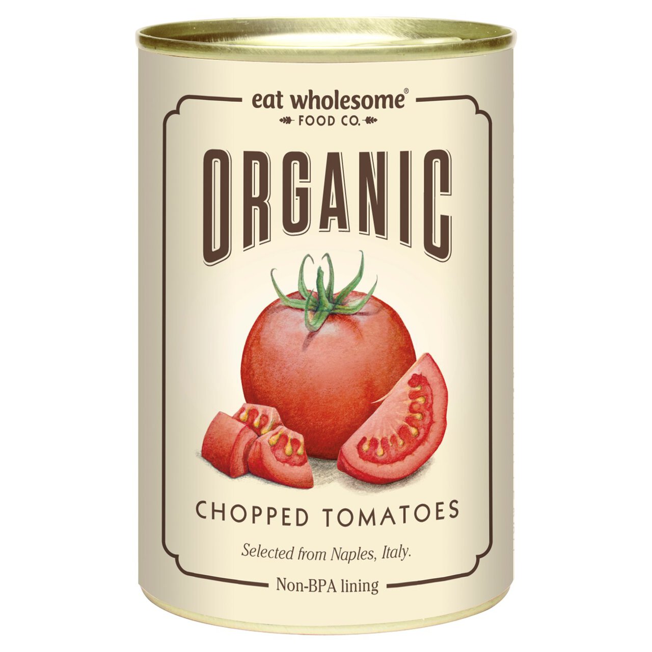 Eat Wholesome Organic Chopped Tomatoes 400g