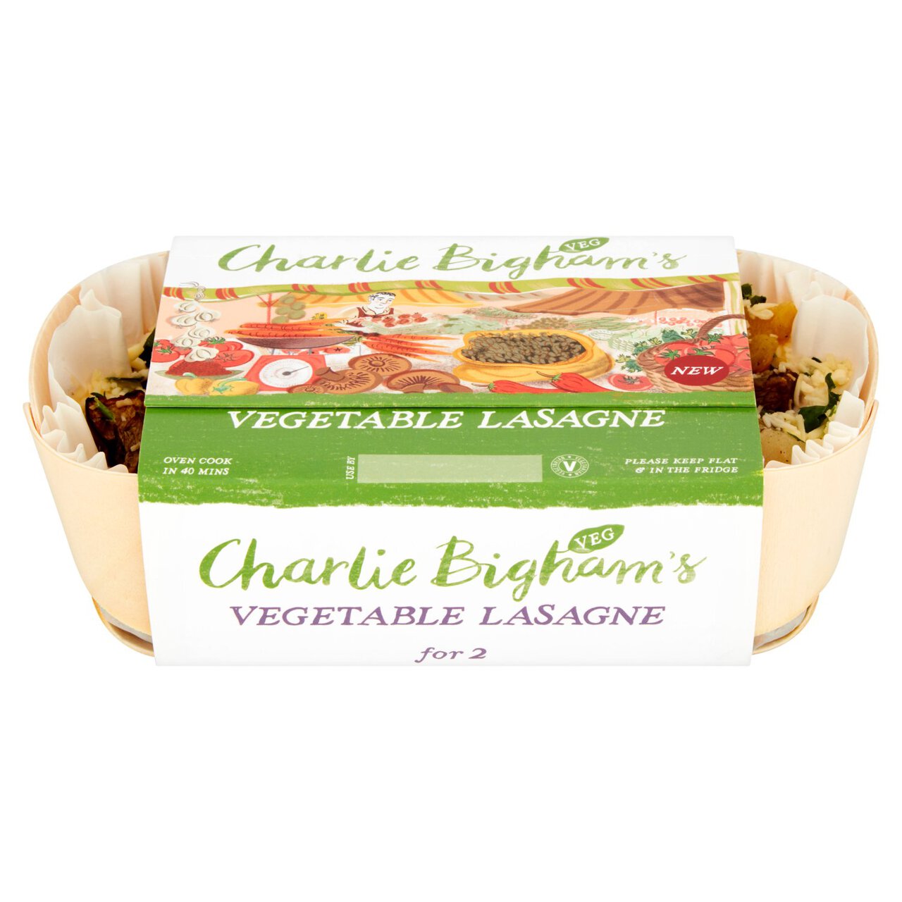 Charlie Bigham's Vegetable Lasagne for 2 730g