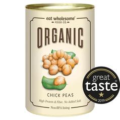 Eat Wholesome Organic Chick Peas 400g