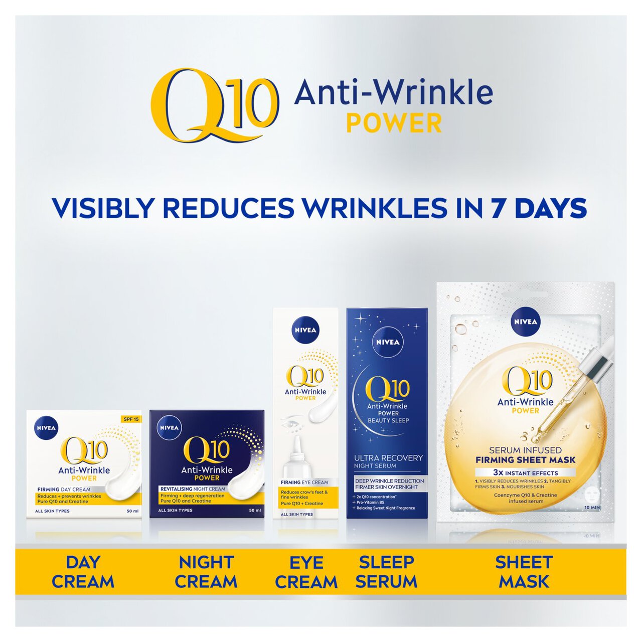 NIVEA Q10 Power Anti-Wrinkle Eye Cream 15ml