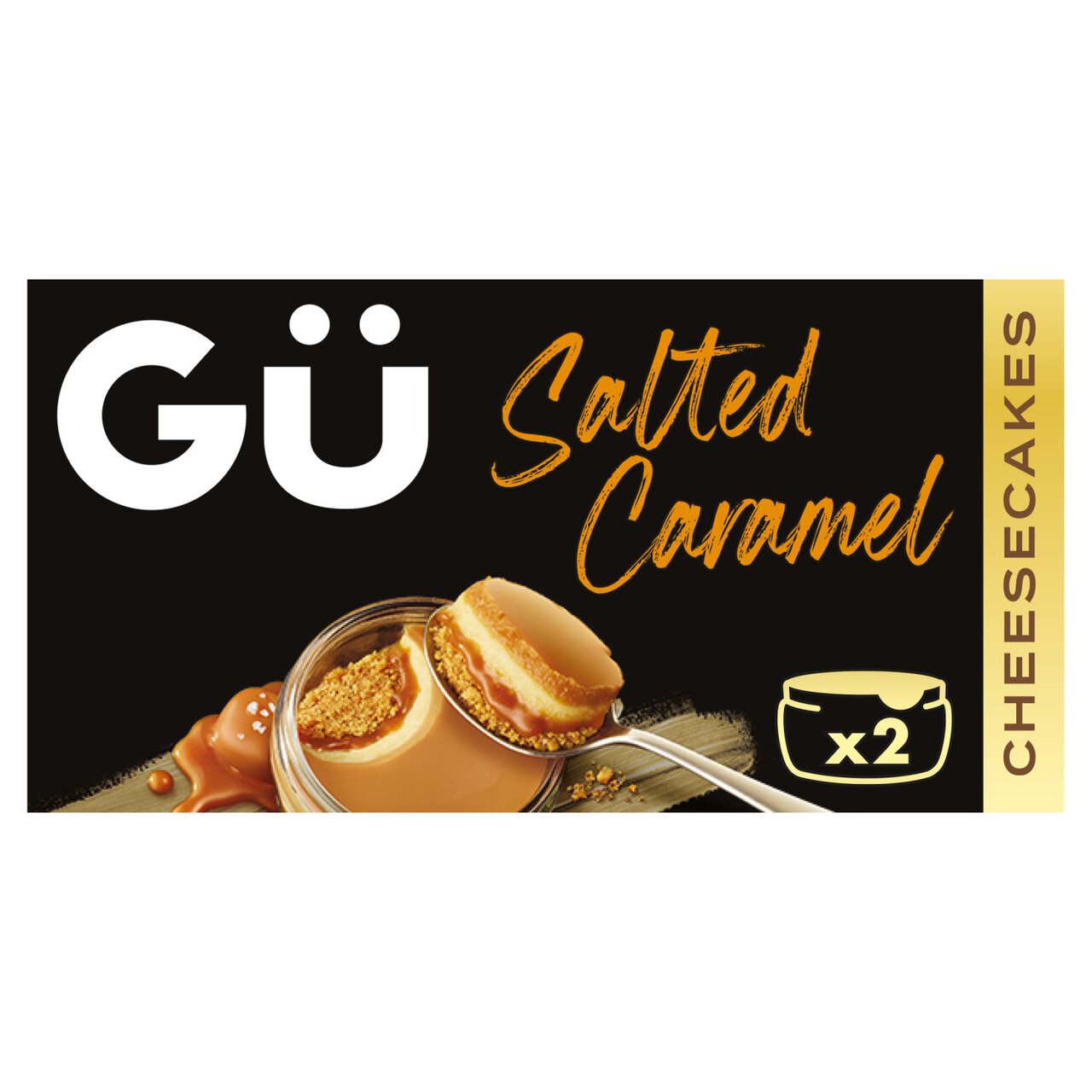 Gu Salted Caramel Cheesecake Dessert 2 x 92g